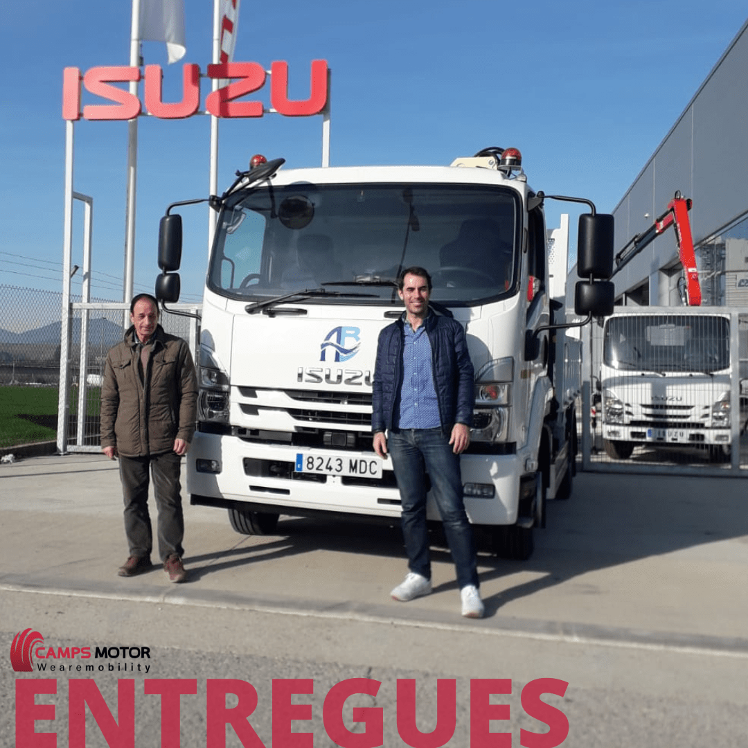 Blog Isuzu Girona | Lliurament de vehicles Camps Motor Isuzu Girona